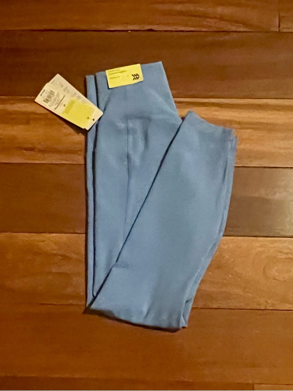 Women’s Light Blue Leggings - Comfortable Everyday Stretch high rise with pocket